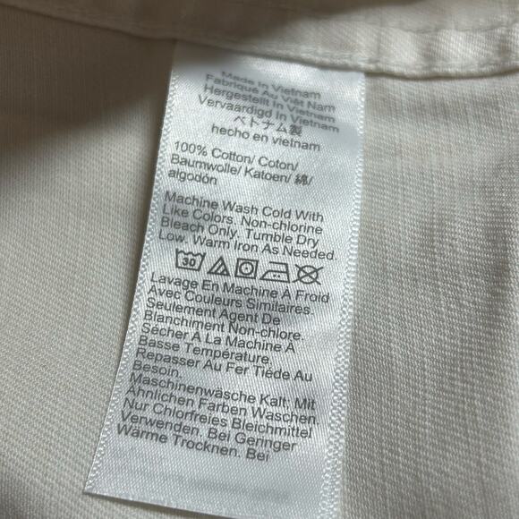 Madewell Women's Tapered Leg Utility Cotton Chino Pants Khaki 29 New - Picture 8 of 8